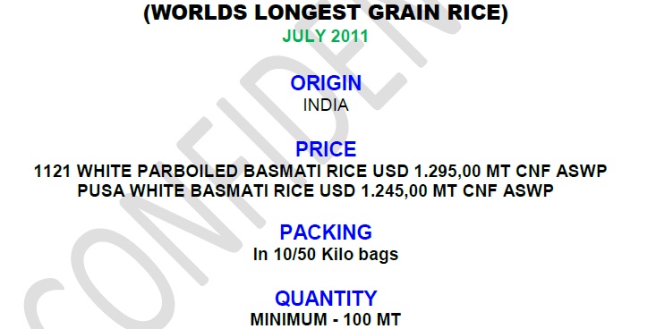Brasmathi Rice
